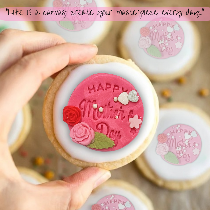 Toppers Cutters | Best Mom Ever Topper Cutter | (MDay-Cutters-05)