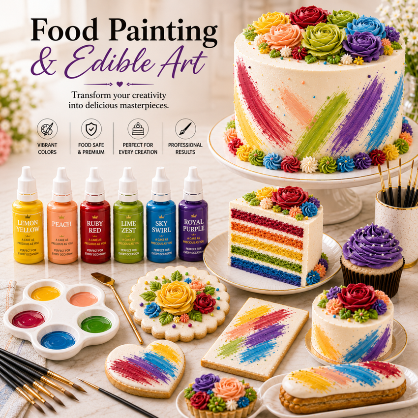 Festival Core | Pack of 6 Edible Water Color