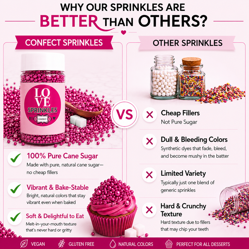 Mauve | Sprinkles Bottle for Decoration Bottle 120 g
