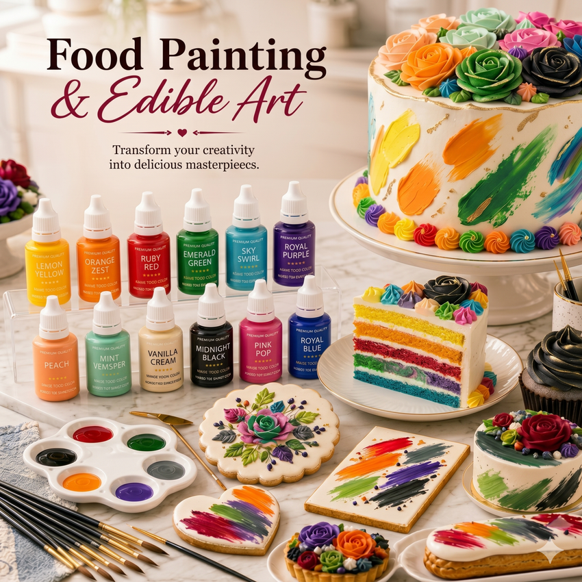 Core Baking | Pack of 12 Edible Water Color