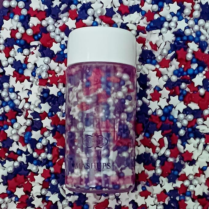 Patriotic Sprinkles for Decoration 06 | 120 Gm