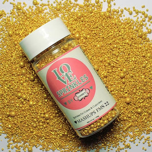 Gold | Sprinkles Bottle for Decoration Bottle 120 g