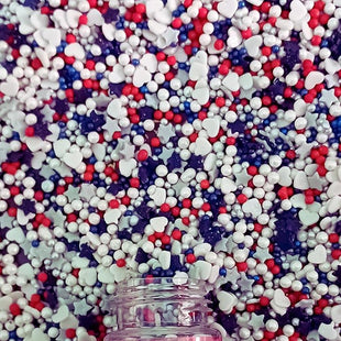 Patriotic Sprinkles for Decoration 07 | 120 Gm