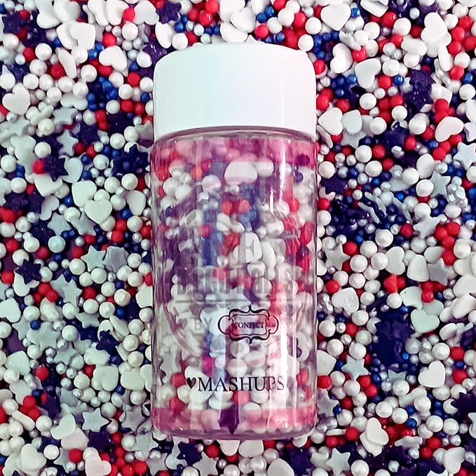 Patriotic Sprinkles for Decoration 07 | 120 Gm