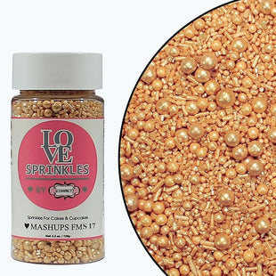 Champagne Gold | Sprinkles Bottle for Decoration Bottle 120 g