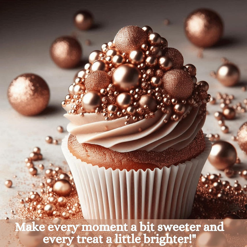 Bronze | Sprinkles Bottle for Decoration Bottle 120 g