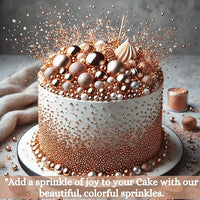 Bronze | Sprinkles Bottle for Decoration Bottle 120 g