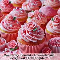 Rose Pink | Sprinkles Bottle for Decoration Bottle 120 g