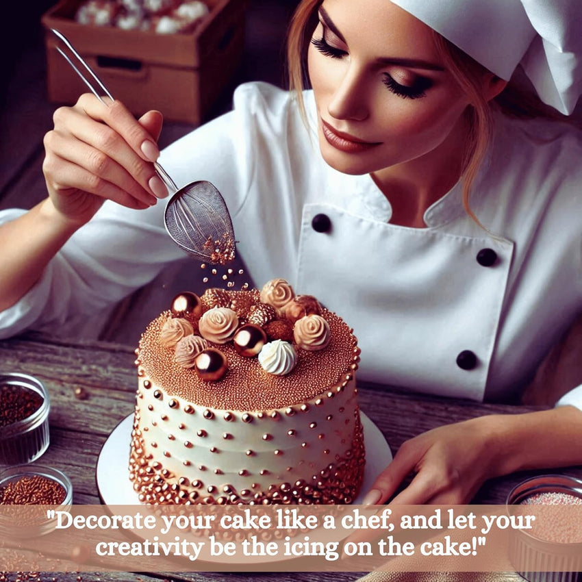 Bronze | Sprinkles Bottle for Decoration Bottle 120 g