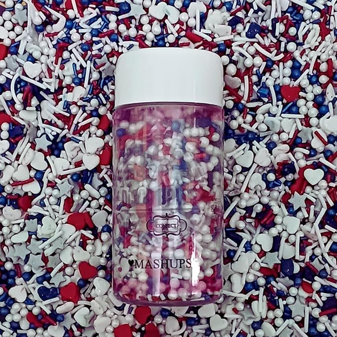 Patriotic Sprinkles for Decoration 01 | 120 Gm