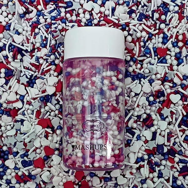 Patriotic Sprinkles for Decoration 01 | 120 Gm