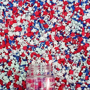 Patriotic Sprinkles for Decoration 05 | 120 Gm