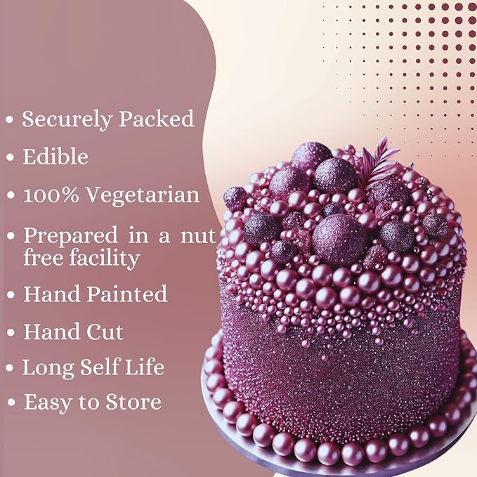 Mauve | Sprinkles Bottle for Decoration Bottle 120 g