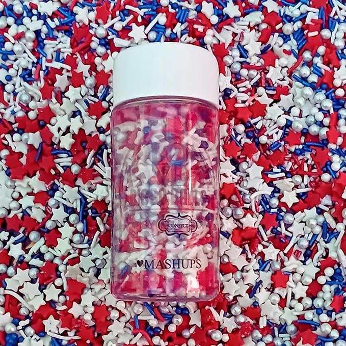 Patriotic Sprinkles for Decoration 05 | 120 Gm