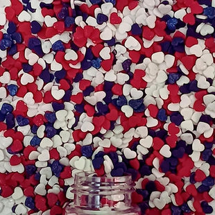 Patriotic Sprinkles for Decoration 04 | 120 Gm