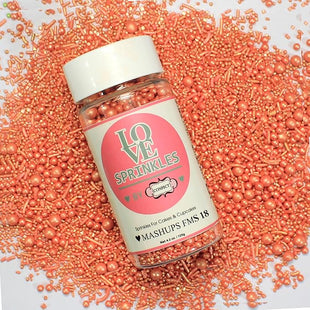 Rose Gold | Sprinkles Bottle for Decoration Bottle 120 g
