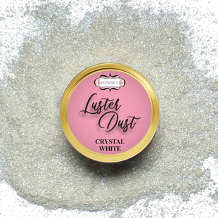 Edible Luster Dust – Pack of 5 | Black, White, Silver, Pink, Gold | 25 Gm