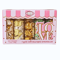 Baby Shower Sprinkles | Birthday Sprinkles | Gender Reveal Sprinkles Pack of 5 (BABY SHOWER -05)