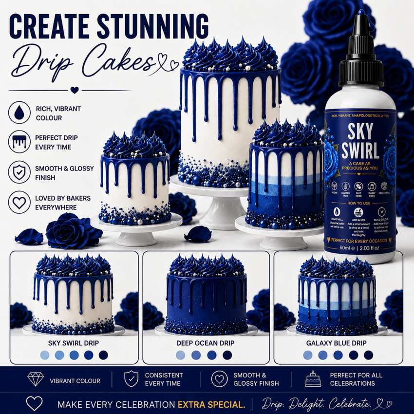 Sky Swirl | Edible Gel Color 60ml