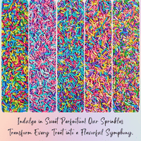 Rainbow Magic Sprinkles | (03) Mix Colourful Sprinkles 140 Gm