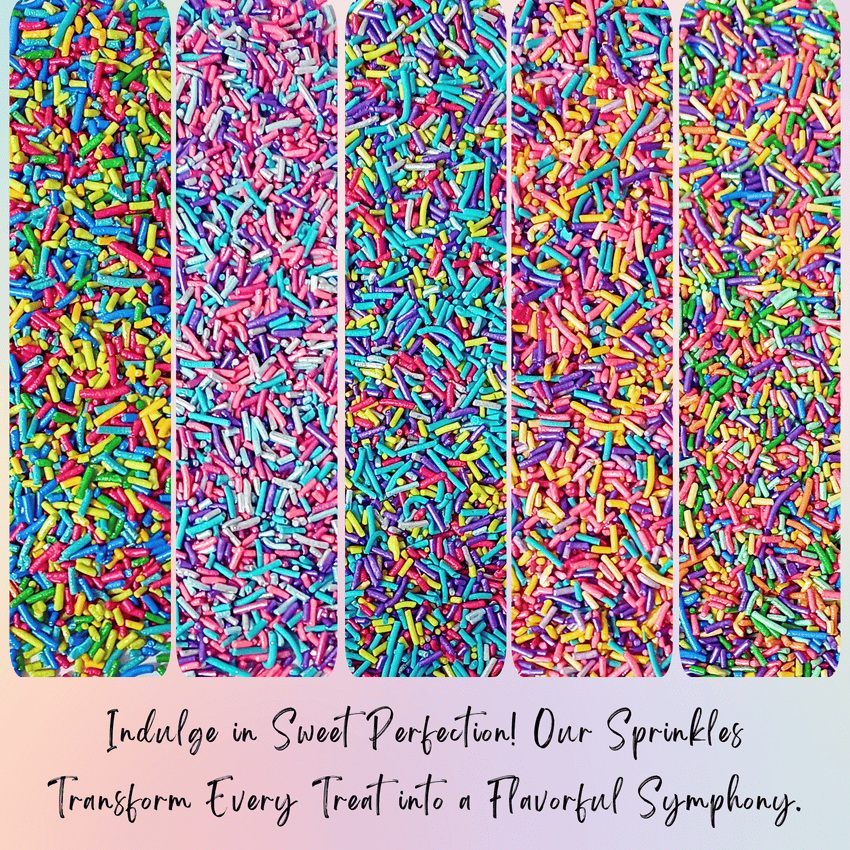 Rainbow Magic Sprinkles | (03) Mix Colourful Sprinkles 140 Gm