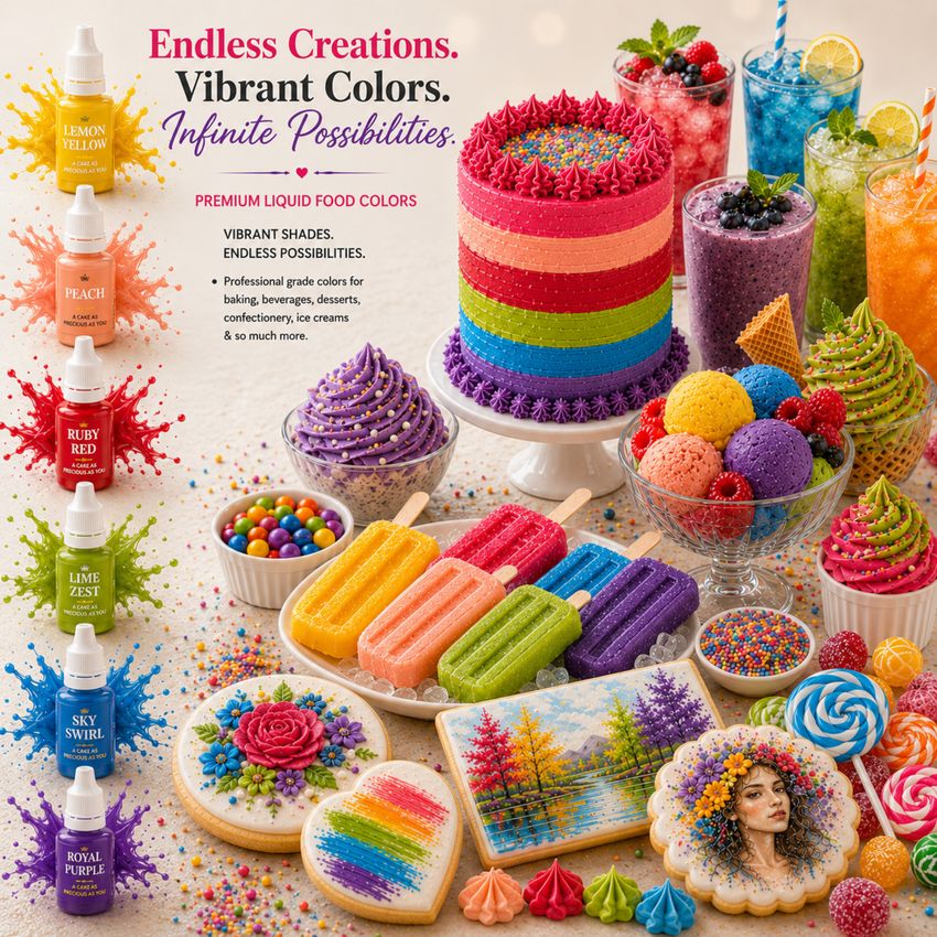 Festival Core | Pack of 6 Edible Water Color
