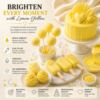 Lemon Yellow | Edible Candy Color 60ml