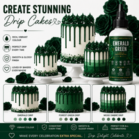 Emerald Green | Edible Gel Color 60ml