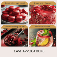 Crystal Wine Red | Edible Luster Dust 5 Gms