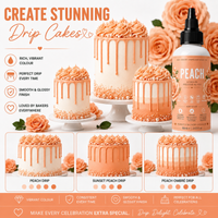 Peach | Edible Gel Color 60ml