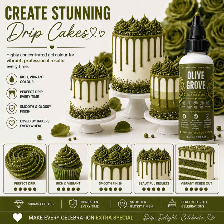 Olive Grove | Edible Gel Color 60ml