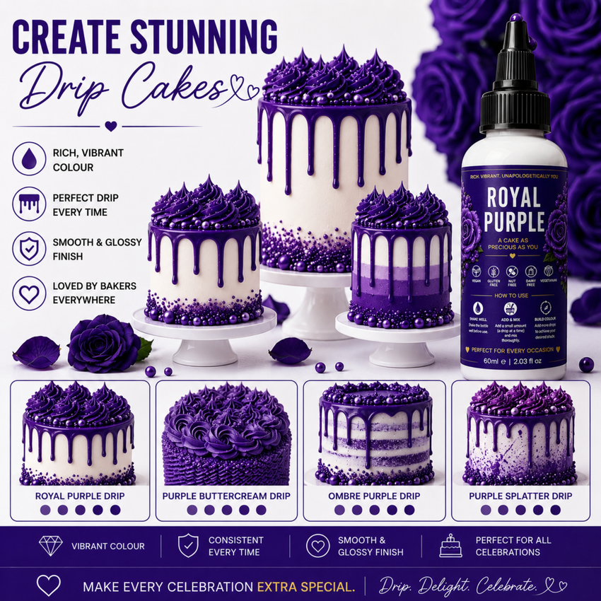 Royal Purple | Edible Gel Color 60ml