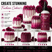 Fuchsia Pop | Edible Gel Color 60ml