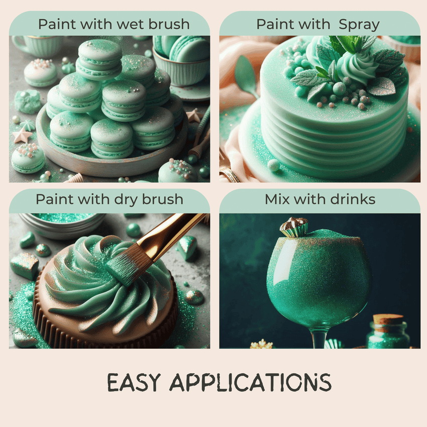 Agave Green | Edible Luster Dust 5 g