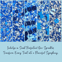 Boys Baby Shower Sprinkles | Gender Reveal Sprinkles | Edible Sprinkles Assorted