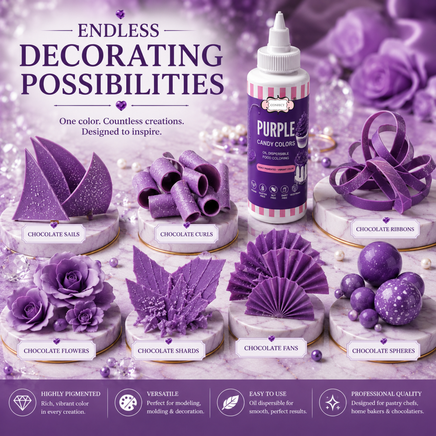 Purple | Edible Candy Color 60ml