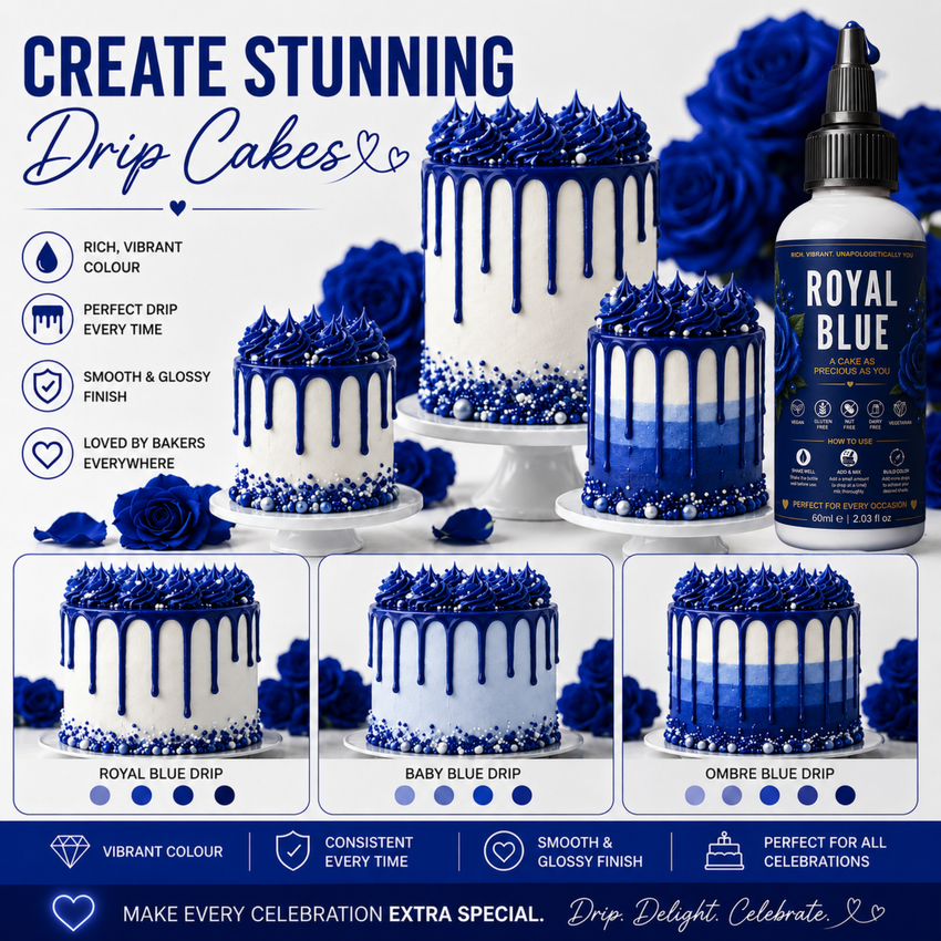 Royal Blue | Edible Gel Color 60ml