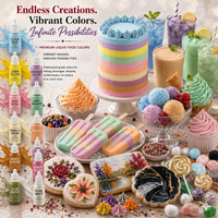 Pastel Elegance | Pack of 6 Edible Water Color