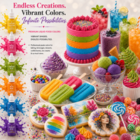 Party Brights | Pack of 6 Edible Water Color