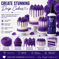 Voilet Pop | Edible Gel Color 60ml