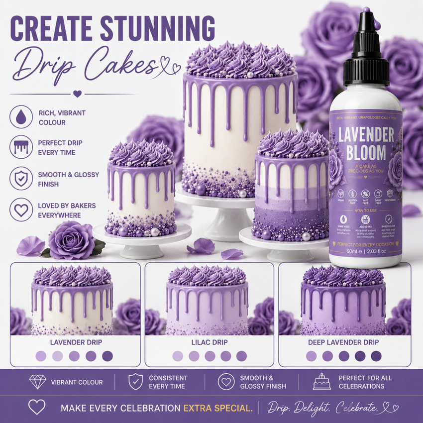 Lavender Bloom | Edible Gel Color 60ml