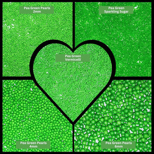 Sprinkles for Cakes & Cupcakes Decoration | USP-11(Pea Green)