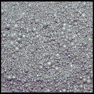 Silver | Sprinkles Bottle for Decoration Bottle 120 g