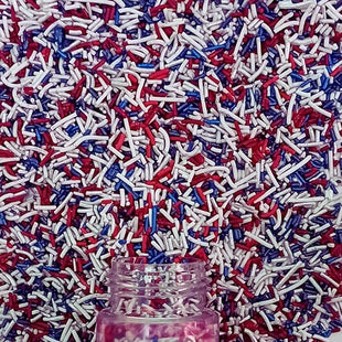 Patriotic Sprinkles for Decoration 08 | 120 Gm