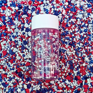 Patriotic Sprinkles for Decoration 02 | 120 Gm