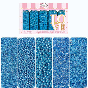 Sprinkles for Cakes & Cupcakes Decoration | USP-9(Bright Blue)