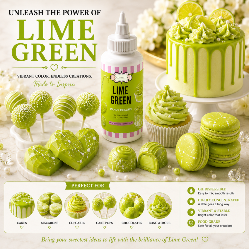 Lime Green | Edible Candy Color 60ml