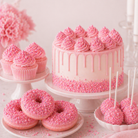 Sprinkles for Cakes & Cupcakes Decoration | USP-27(Valentine Pink)