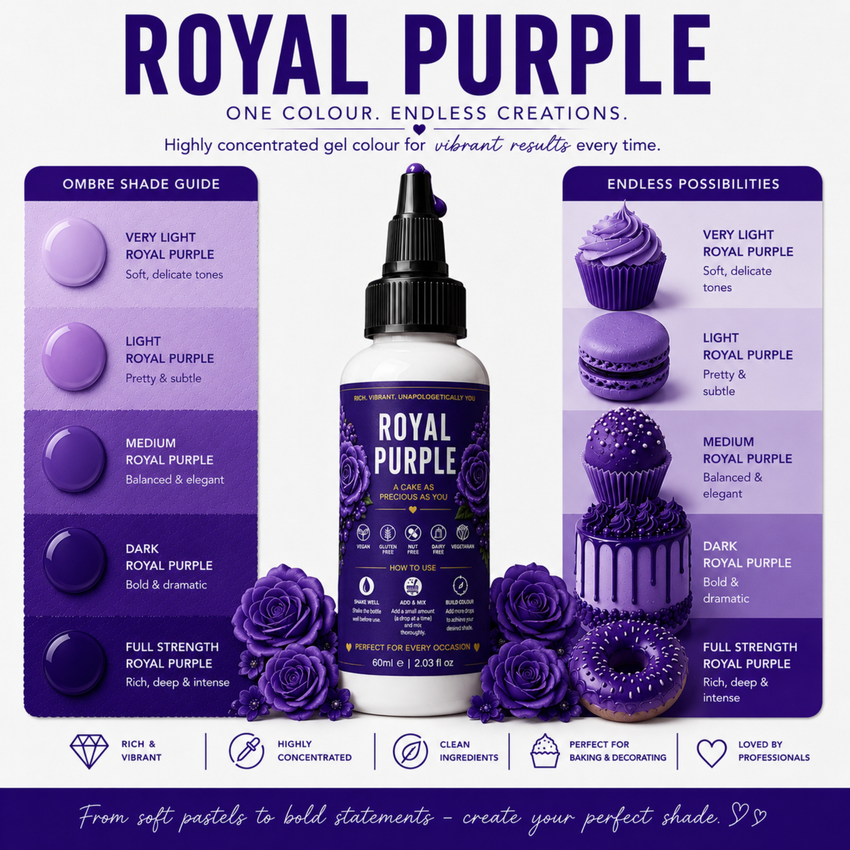 Royal Purple | Edible Gel Color 60ml