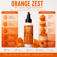 Orange Zest | Edible Gel Color 60ml